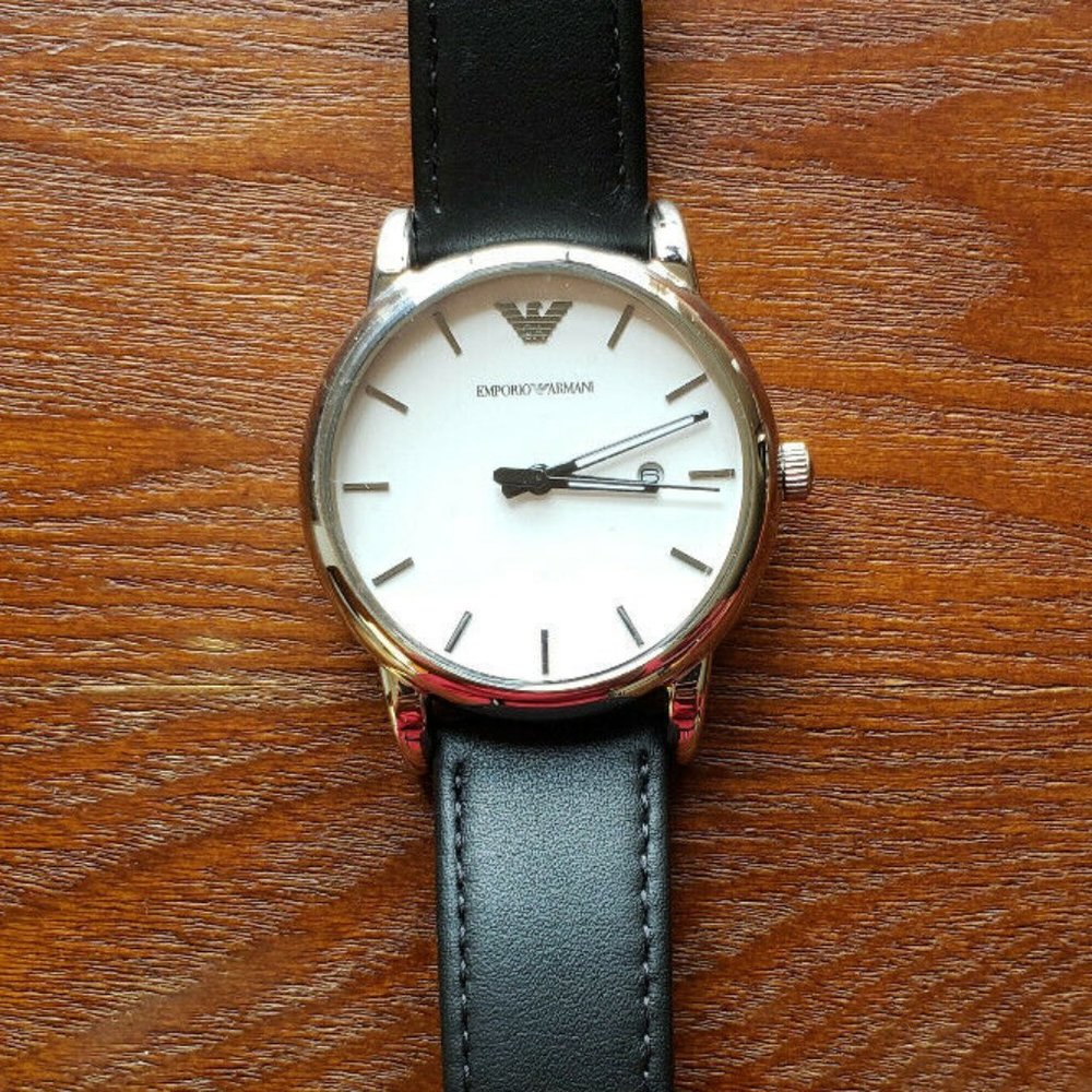 NWT Emporio Armani AR1694 Dress Watch 40mm